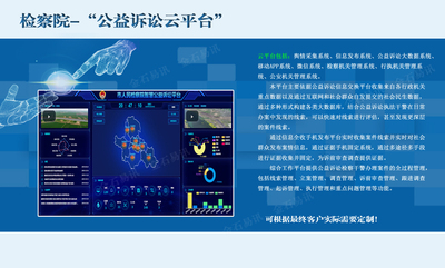 人民检察院“公益诉讼云平台”