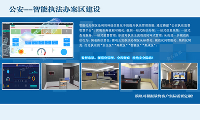 公安--智能化执法办案区建设