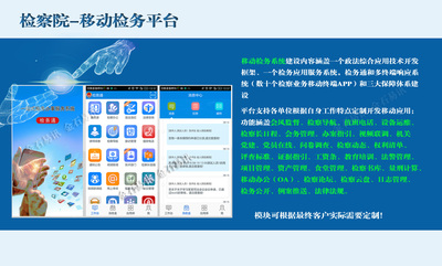 人民检察院“检务通系统”